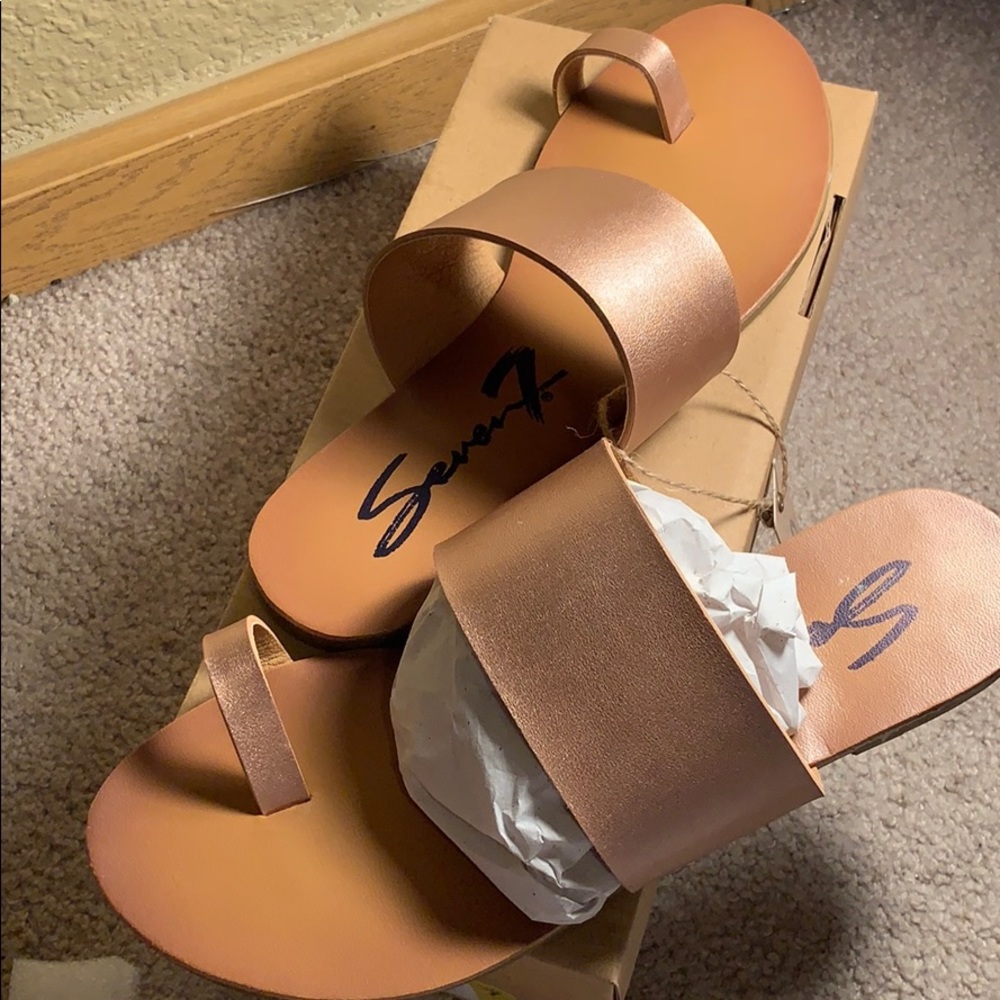 Rose Gold Sandals